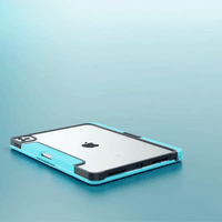GLOWSPAD Pro - 360° Rotating Transparent iPad Keyboard with 7-Colour Backlight